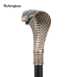Copper Cobra Handle Walking Stick Elegant Cane