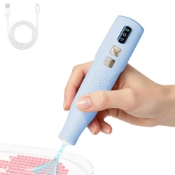Lightweight Wireless Diamond Art Pen with Rechargeable Vacuum