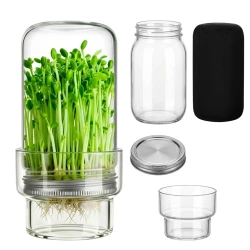 Hydroponic Seed Sprouting Kit for Home Gardening