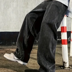 Men's Multi Pocket Regular Fit Denim Jeans