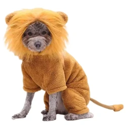 Adorable Dog Lion Costume for Pets
