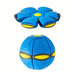 Interactive Flying Saucer Toy for Dogs