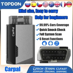 CarPal Bluetooth OBD2 Scanner All System Diagnostics Tool