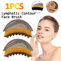 Lymphatic Drainage Facial Massager Brush for Chin Sculpting