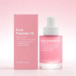 Pink Peptide Niacinamide Facial Serum for Hydration