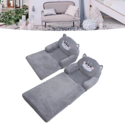 Kids Cartoon Sofa Soft Breathable Foldable Chair