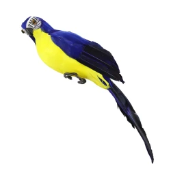 Colorful Artificial Parrots Decorative Outdoor Accent