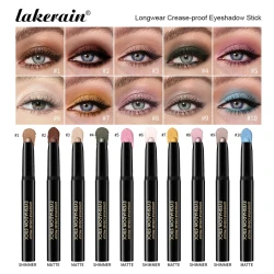 Waterproof Matte Shimmer Eyeshadow Liner Sticks