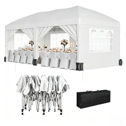 Portable Waterproof Pop Up Canopy Tent with Sidewalls