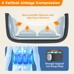Heating Air Compression Back Massage Belt