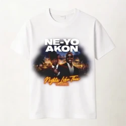 Ne Yo Akon Night Like This Tour T Shirt