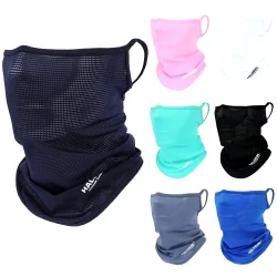 Breathable Summer Mesh Neck Gaiter for Sports