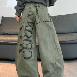 Women's Vintage High Waist Loose Jeans