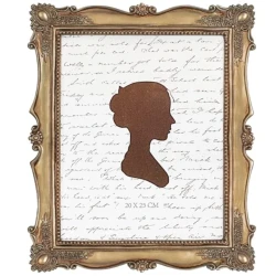 Elegant Vintage Picture Frame for Tabletop and Wall