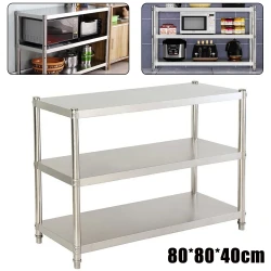 Stainless Steel Adjustable Kitchen Preparation Table