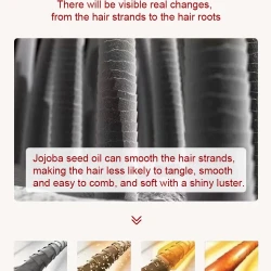 Nourishing Hair Care Capsules for Frizz Control