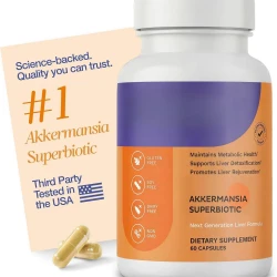 Akkermansia Probiotic Supplement for Liver Health