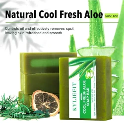 Aloe Vera Brightening Soap Bar for Dark Spots