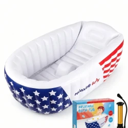 Portable Baby Bathtub with Non Slip Cushion