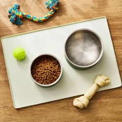 Large Silicone Pet Feeding Mat for Easy Cleanup