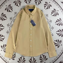 Men's Casual Classic Cotton Long Sleeve Shirt