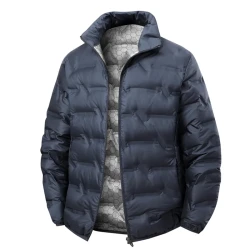 Men Winter White Duck Down Waterproof Puffer Jacket