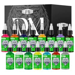 Professional Tattoo Ink Set 15 Natural Colors