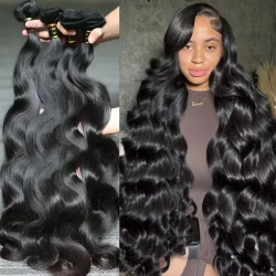 Brazilian Virgin Body Wave Human Hair Extensions