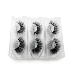 Wholesale 3D Mink Lashes Fluffy False Eyelashes