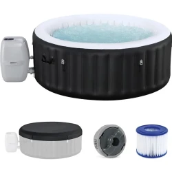 Comfortable Large Round Inflatable Hot Tub for Outdoors