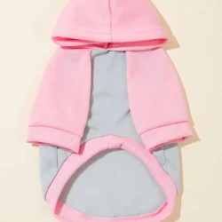 Colorblock Hooded Sweatshirt for Pets