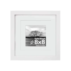Solid Wood Picture Frame for Tabletop and Wall Display