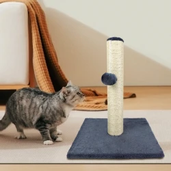 Sisal Cat Scratching Post with Plush Ball