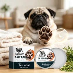 Natural Pet Paw Balm for Moisturizing and Protection