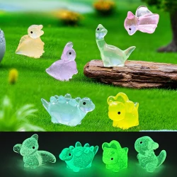 Glow in The Dark Dinosaur Figurines Set