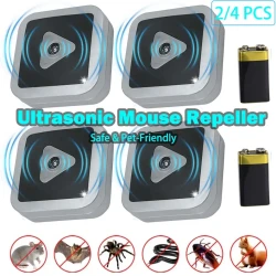 Quiet Ultrasonic Pest Control Repeller Pack