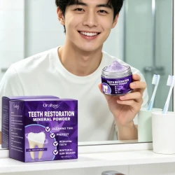Tooth Whitening Powder for Deep Cleaning Enamel Care