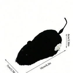 Soft Furry Plush Cat Toy Mouse for Playtime