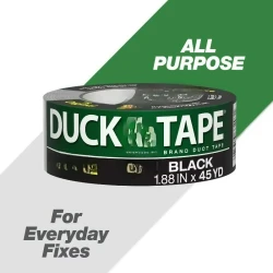 Premium Black Duct Tape for Repair and Sealing