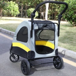 Compact Folding Dog and Cat Pet Stroller