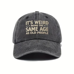 Vintage Washed Baseball Cap with Adjustable Fit