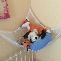 Large Toy Storage Teddy Hammock For Kids