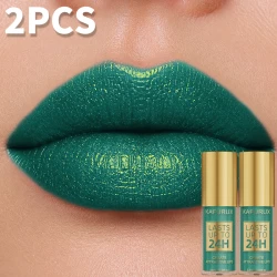 Glitter Metallic Lip Gloss Set Waterproof Long Lasting