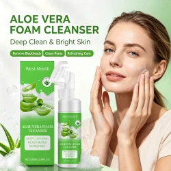 Aloe Vera Deep Clean Facial Cleanser Mousse