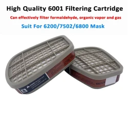 Organic Cotton Filter Cartridge for Gas Masks