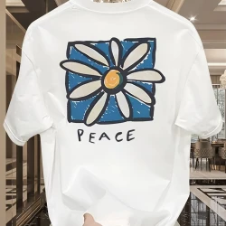 Men Summer Korean Style Casual Short Sleeve T-Shirt