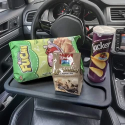 Multipurpose Car Steering Wheel Desk for Travel