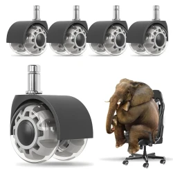 Heavy Duty Office Chair Wheels Replacement Casters