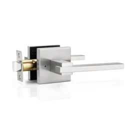 Modern Keyless Square Door Handle Lever