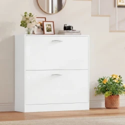 Getone Space Saving Shoe Cabinet with Adjustable Drawers